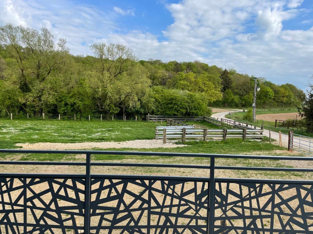 Вилла Au Coeur De La Ferme 2 Lacroix-sur-Meuse Экстерьер фото